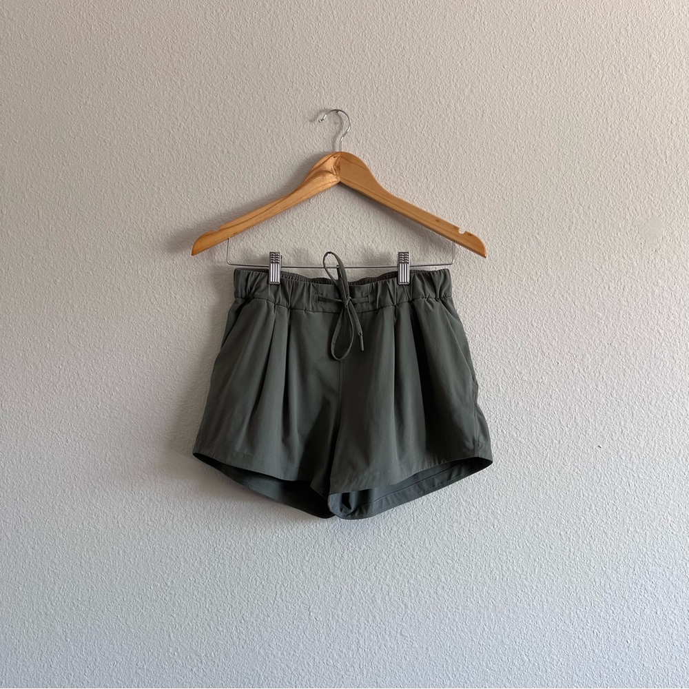 Lululemon Women's Olive Green Shorts